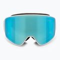 Skibrille Red Bull SPECT Rush white/ice blue snow/smoke with blue mirror 2
