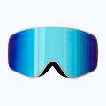 Skibrille Red Bull SPECT Rush white/ice blue snow/smoke with blue mirror 2