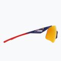 Red Bull SPECT Mark blau/braun mit rot-orangem Spiegel Sonnenbrille 4