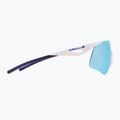 Red Bull SPECT Mark weiß/rauch mit blauem Spiegel Sonnenbrille 4