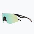 Red Bull SPECT Mark schwarz/rauch mit grün-blauem Spiegel Sonnenbrille 3