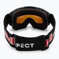 Skibrille Red Bull SPECT Neon black/orange with red mirror 3