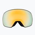 Red Bull SPECT Fink schwarz/rauch mit gelbem Spiegel Skibrille 2