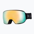 Red Bull SPECT Fink schwarz/rauch mit gelbem Spiegel Skibrille 4