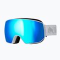 Red Bull SPECT Fink weiß/rauch mit blauem Spiegel Skibrille 4