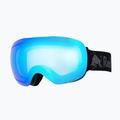 Skibrille Red Bull SPECT Bent Photo black/light blue with blue chrome x 4
