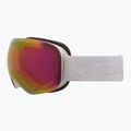 Skibrille Red Bull Spect Bent matt white/red with pink purple mirror 2