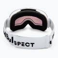 Skibrille Red Bull SPECT Rush matt white/red with pink purple mirror 3