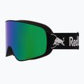 Skibrille Red Bull SPECT Rush matt black/brown with green mirror 2