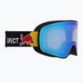 Skibrille Red Bull SPECT Rush Photo matt black/light blue mit blue chrom x