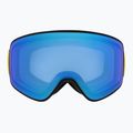 Skibrille Red Bull SPECT Rush Photo matt black/light blue mit blue chrom x 4
