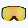 Skibrille Red Bull SPECT Jibb matt black/smoke with yellow mirror 5