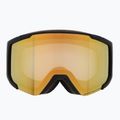 Skibrille Red Bull SPECT Jibb Photo matt black/brown with gold chrome x 9
