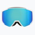 Skibrille Red Bull SPECT Jibb matt white/smoke with blue mirror 5