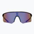 Red Bull SPECT Riddle grau/braun mit blauem Spiegel Sonnenbrille 2