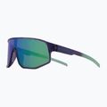 Sonnenbrille Red Bull SPECT Dash dark purple/smoke with green-purple mirror 2