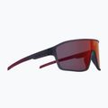 Sonnenbrille Red Bull SPECT Daft grey midnight/smoke with red-purple mirror
