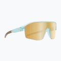 Sonnenbrille Red Bull SPECT Dundee matt clear light blue/ brown with gold mirror