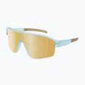 Sonnenbrille Red Bull SPECT Dundee matt clear light blue/ brown with gold mirror 2