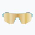 Sonnenbrille Red Bull SPECT Dundee matt clear light blue/ brown with gold mirror 3