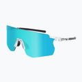 Sonnenbrille Red Bull SPECT Ruffy shiny clear/ smoke with blue mirror 2