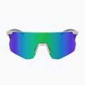 Sonnenbrille Red Bull SPECT Ruffy IB matt metallic light grey/green with green mirror 3