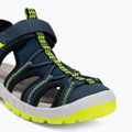 Superfit Tornado Kindersandalen hellblau/gelb 7