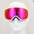 Damen-Skibrille Giro Millie weiß core light/vivid pink 10