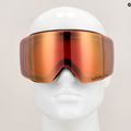 Giro Contour RS Damen Skibrille weiß craze/vivid rose gold/vivid infrared 7