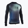 ION Lycra Maze Herren-Badeshirt schwarz und navy blau 48232-4230