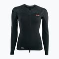 Damen-Langarm-Schwimmshirt ION Neo Zip Top 1.5 schwarz