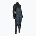 Men's ION Seek Core 3/2 mm Front Zip verzerrt schwarzer Neoprenanzug