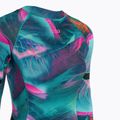 Women's Swim Foam ION Amaze Hot Shorty 1.5 Front Zip tropische Palme glitch 3