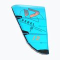 Kitesurf-Kite Duotone Rebel D/LAB Turquoise/Grey 3