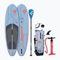 Aufblasbares Set SUP-Board DUOTONE iSUP Flow Air SLS 10'8 2026 cyan blue