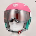 Kinderskihelm HEAD Maja Visor Paw rosa 8