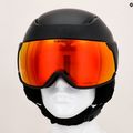 Giro Orbit Spherical mattschwarz/vivid ember Skihelm 9