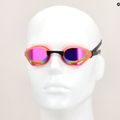 Arena Schwimmbrille Cobra Core Swipe Mirror violett/koralle 7