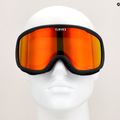 Giro Roam schwarz wordmark/amber scarlet/yellow Skibrille 7