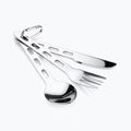 GSI Outdoors Gletscher Edelstahl Ring Besteck Set Silber 61003