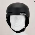 Skihelm Giro Ledge FS mattschwarz 8