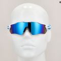 Oakley Radar EV Pfad Radfahren Brille weiß und blau 0OO9208 7