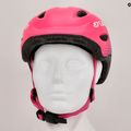 Kinder Fahrradhelm Giro Scamp Integrated MIPS matt rosa lila verblassen 8