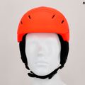 Briko Storm X matt orange/schwarzer Skihelm 8