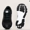 Under Armour Charged Rogue 4 schwarz/weiß/weiß Herren Laufschuhe 8