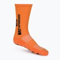 Tapedesign Anti-Rutsch-Fußballsocken orange