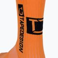 Tapedesign Anti-Rutsch-Fußballsocken orange 3