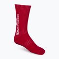 Herren Tapedesign Anti-Rutsch-Fußballsocken rot TAPEDESIGN RED