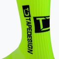 Tapedesign Anti-Rutsch-Fußballsocken gelb 4