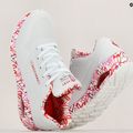 SKECHERS Uno Loving Love Damen Schuhe weiß/rot/rosa Mesh 10